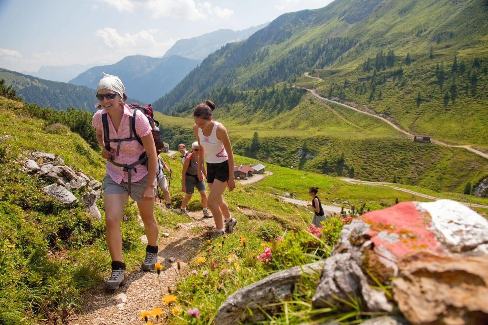 Natur- & Wanderhotel Tuxertal ภายนอก รูปภาพ